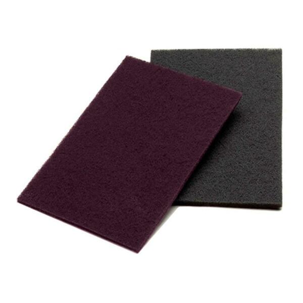 Carborundum 6 x 9 in. Carbo Hand Pads, Maroon 481-05539574700